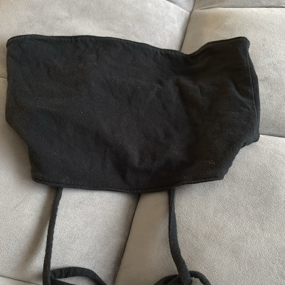 Hollister Reversible Floral Black Women's Tube Top size small - Picture 4 of 4